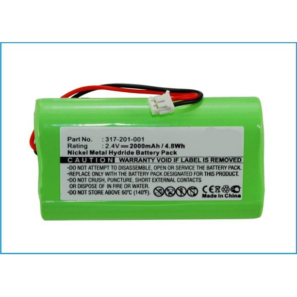 Ni-MH, 6V, 750mAh Synergy Digital Barcode Scanner Battery 50-14000-020,GTS3100-M KT-12596-01 Battery Replacement for Symbol 21-36897-02 Compatible with Symbol KT-12596-01 Barcode Scanner, 